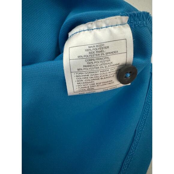 Ariat Tek Polo Men's XL Blue Performance Heat Series Active Collar Shirt Outdoor - Picture 7 of 9